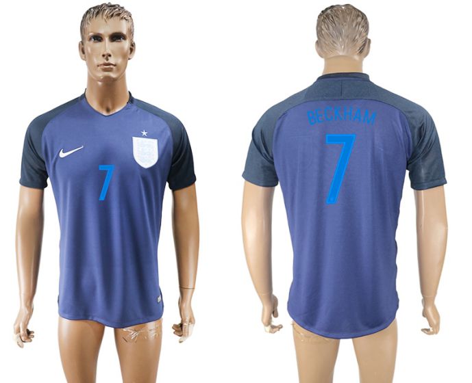 Men 2017-2018 national England away aaa version 7 soccer jersey